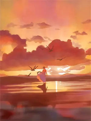 一个店铺的老板娘,简简单单,温馨自在